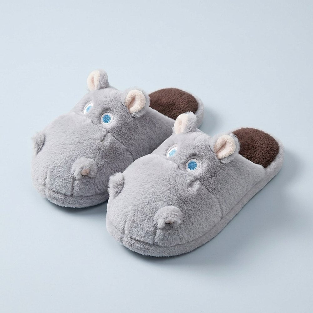 Chausson hippopotame, vue de trois quarts
