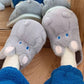 Chausson hippopotame porté