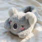 Chausson koala femme, détail peluche