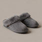 Chausson peau de mouton femme, trois quarts