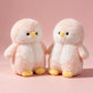 Chausson Pingouin rose, vue trois quarts