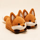 Chausson renard femme, trois quarts