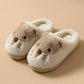 Chausson souris, vue de trois quarts