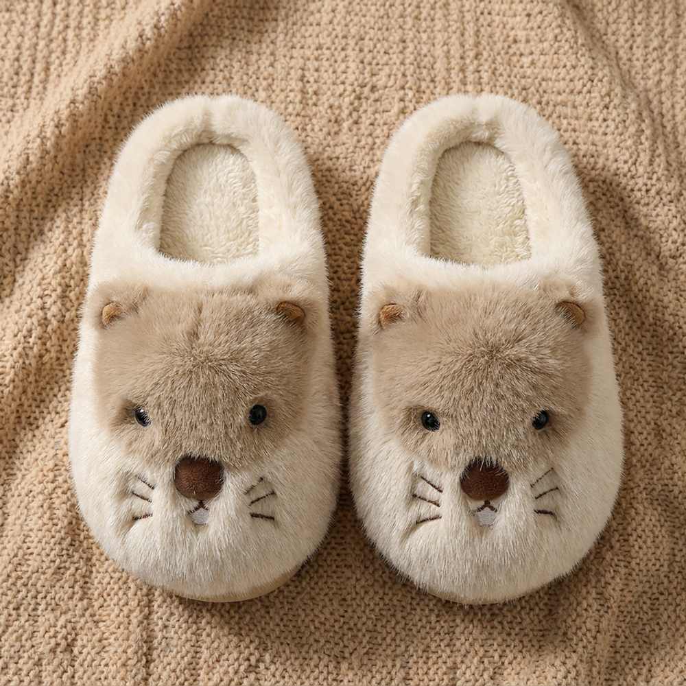 Chausson souris, coloris kaki, vue principale
