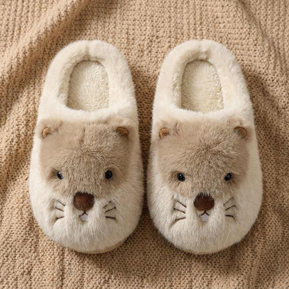 Chausson souris, coloris kaki, vue principale