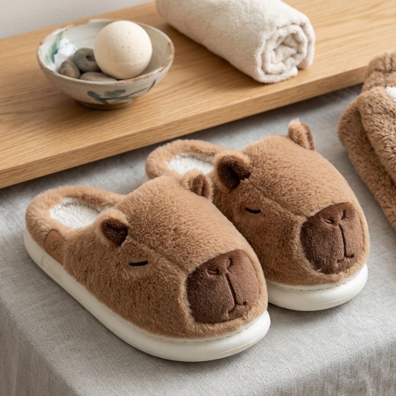 Chaussons capybara
