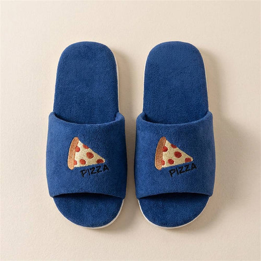 Chaussons pizza vue du dessus