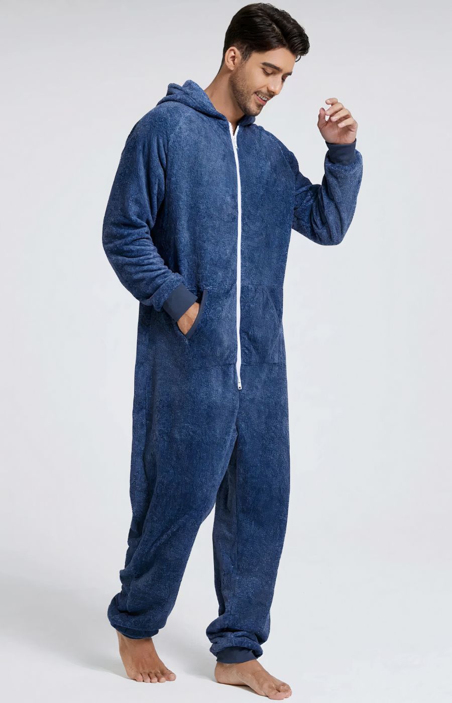 Combinaison Pilou Pilou Homme Bleu – Pyjama Pilou Pilou