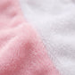 Matière polaire rose de la combinaison pyjama cochon