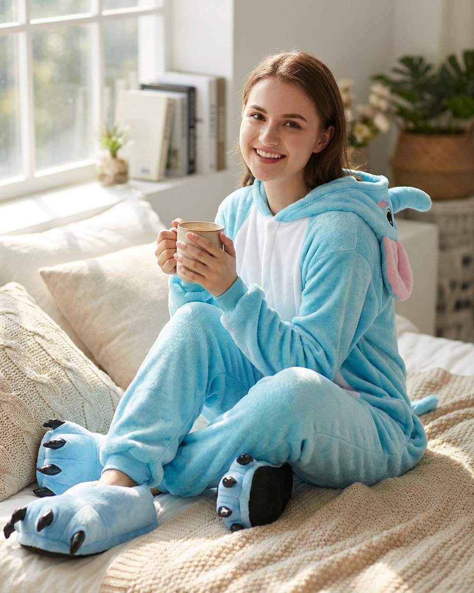 Combinaison pyjama elephant cocooning