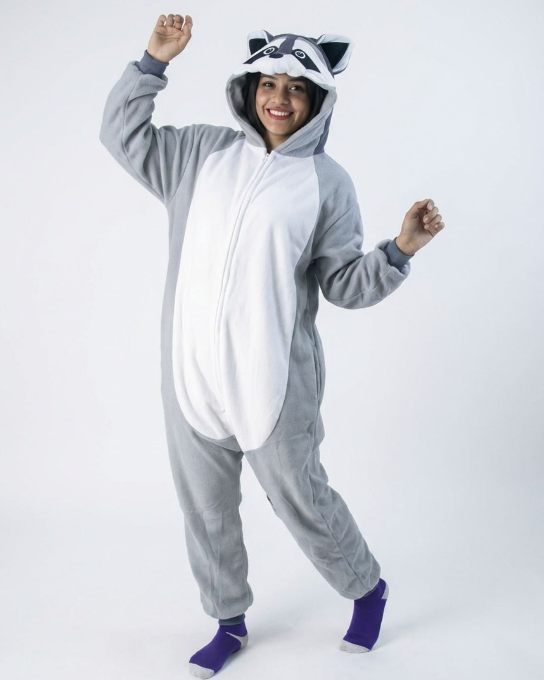 Combinaison pyjama raton laveur