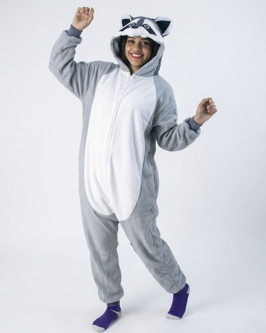 Combinaison pyjama raton laveur