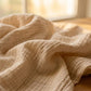 Plaid en gaze de coton