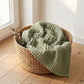 Plaid en gaze de coton