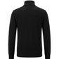 Pull col roulé doublé polaire homme noir, packshot de dos