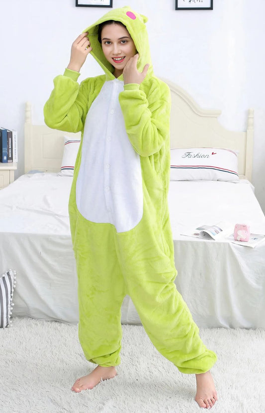 Combinaison pyjama grenouille