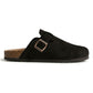 Sabots en Daim pour Hommes noir