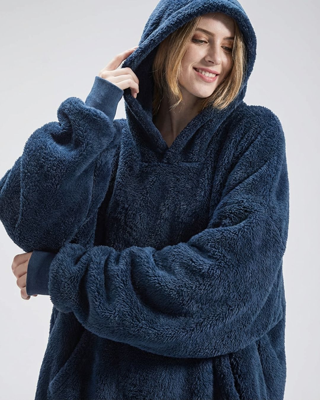 Sweat Plaid le Pull plaid Bleu