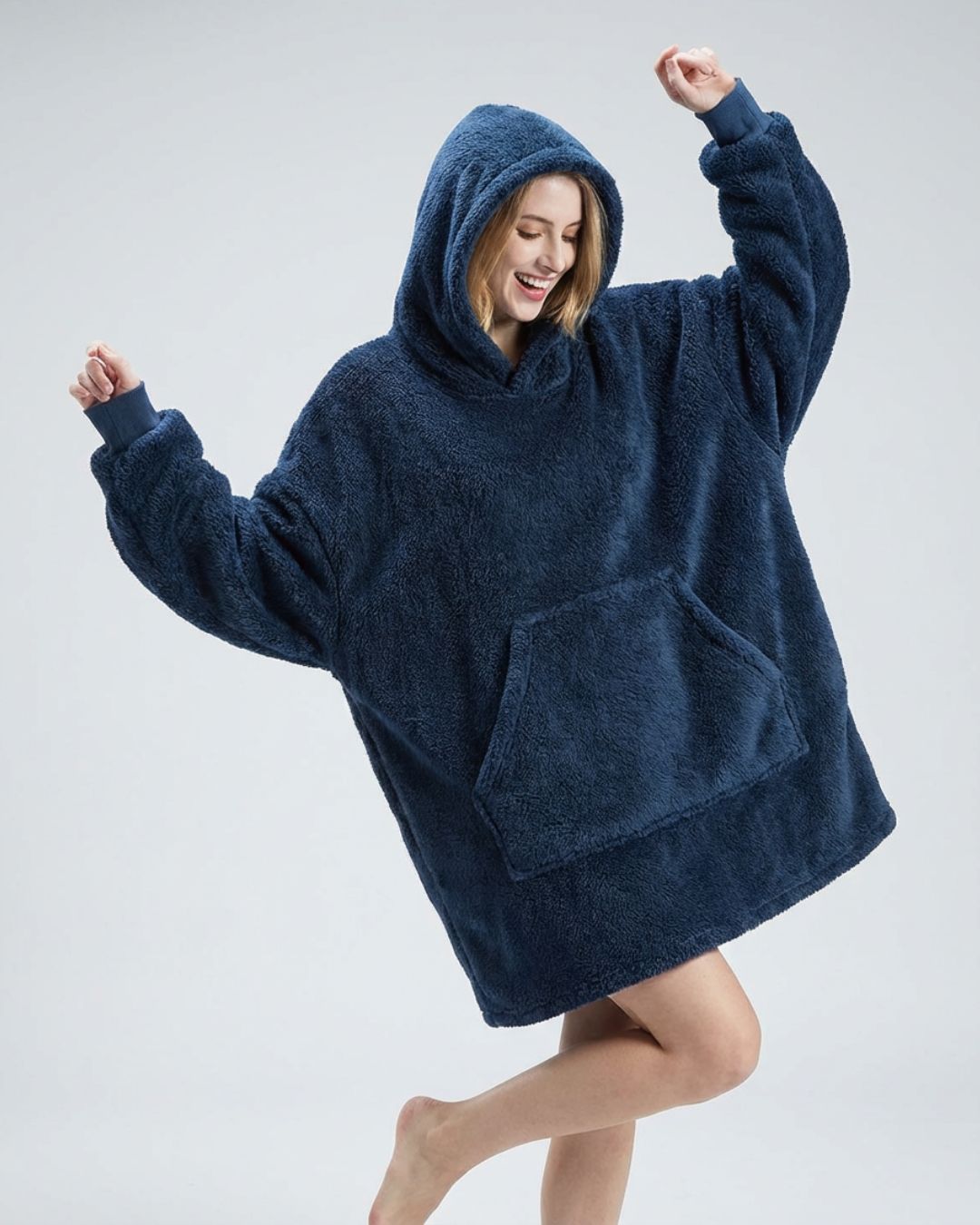 Sweat Plaid le Pull plaid Bleu