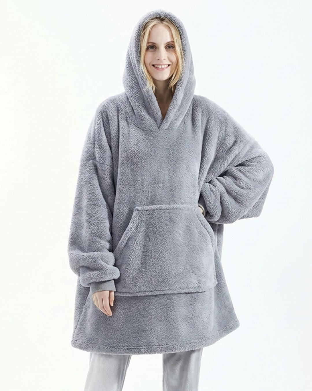 Sweat Plaid le Pull plaid Gris