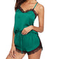 Pyjashort Noir Femme