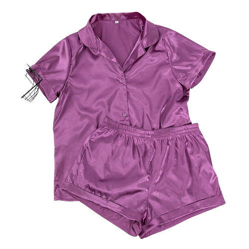 Pyjama short Mauve – Pyjama Pilou Pilou