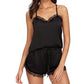 Pyjashort Noir Femme