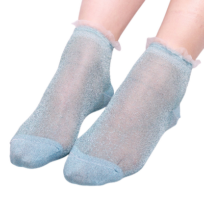 Chaussettes Pailletées Femme